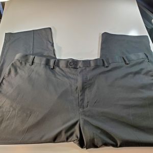 Gold Series big & Tall black dress pants 56x30